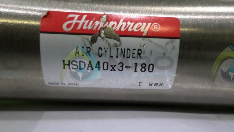 HUMPHREY HSDA40X3-180 AIR CYLINDER *NEW NO BOX*