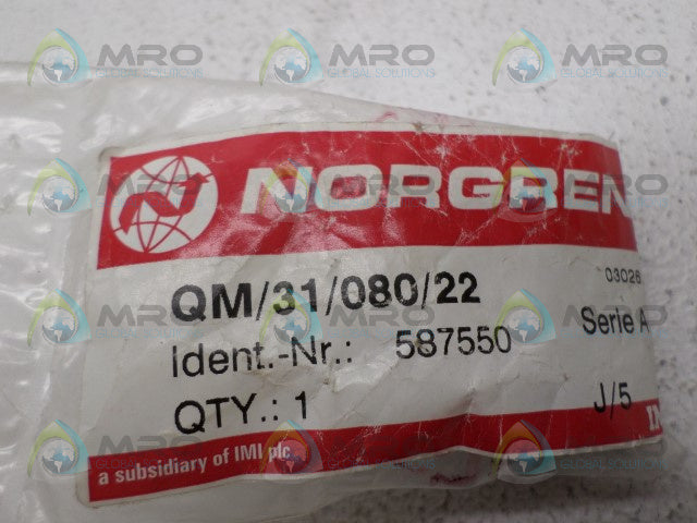 NORGREN QM/31/080/22 MOUNTING KIT *NEW IN FACTORY BAG*