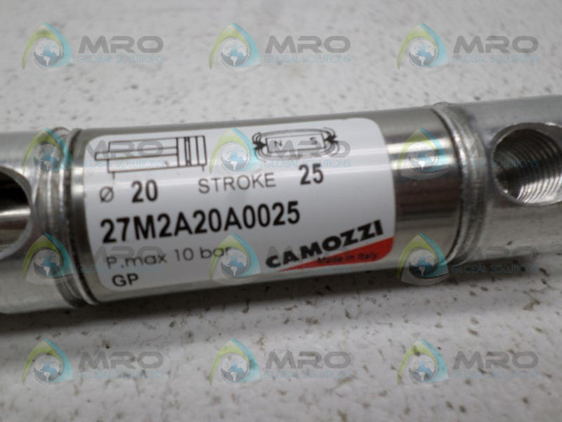 CAMOZZI 27M2A20A0025 PNEUMATIC CYLINDER  UNMP