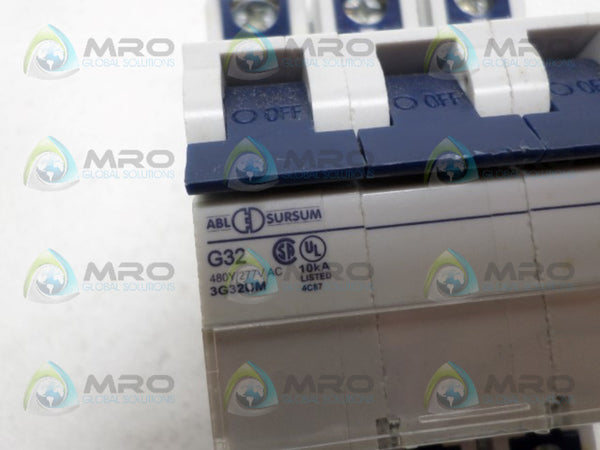 ABL SURSUM 3G32UM CIRCUIT BREAKER 32A  NSNP