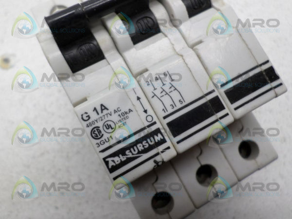 ABL SURSUM 3GU1 CIRCUIT BREAKER 1A  UNMP