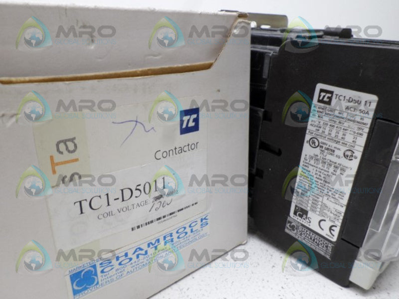 TC TC1D5011G6 CONTACTOR 120V *NEW IN BOX*