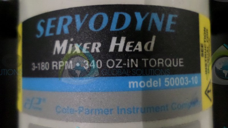 SERVODYNE 50003-10 MIXER HEAD *USED*
