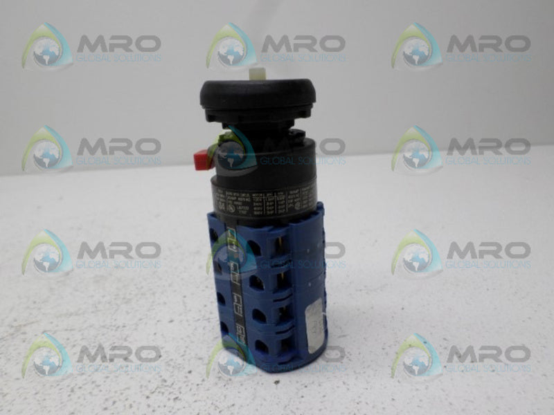 KRAUS & NAIMER CA11AD4461 ROTARY SELECTOR SWITCH *NEW NO BOX*