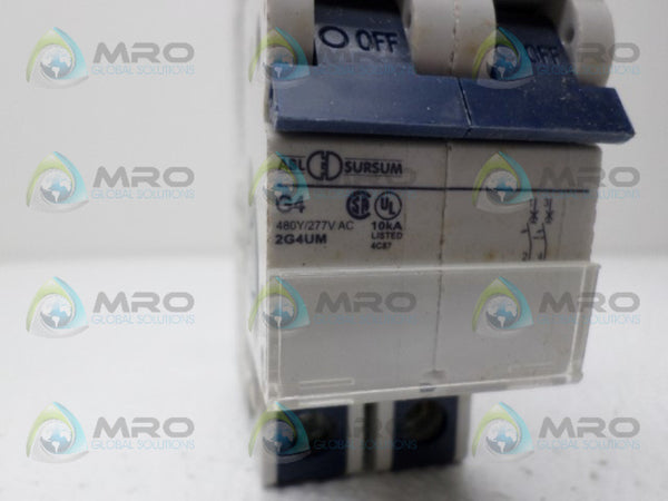 ABL SURSUM 2G4UM CIRCUIT BREAKER 4A  UNMP