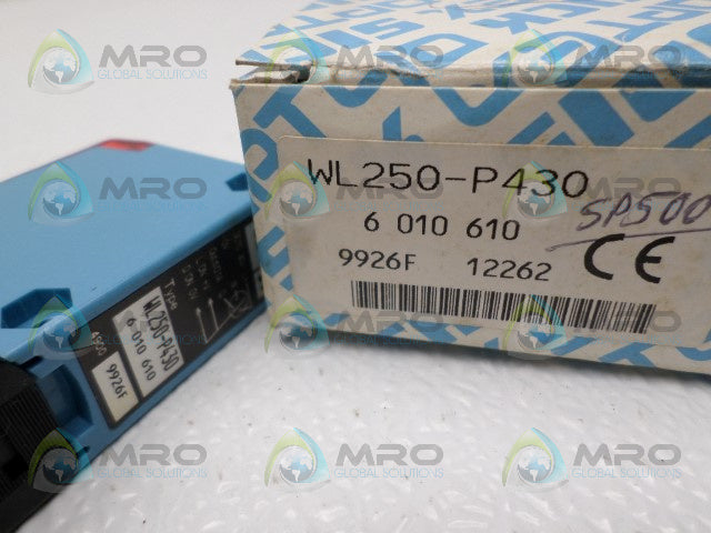 SICK WL250-P430 PHOTOELECTRIC SENSOR *NEW IN BOX*