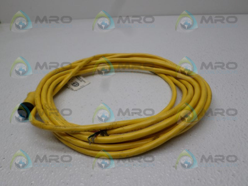 PEPPERL+FUCHS V12-G-YE5M-PVC-ABG CABLE CONNECTOR *NEW NO BOX*