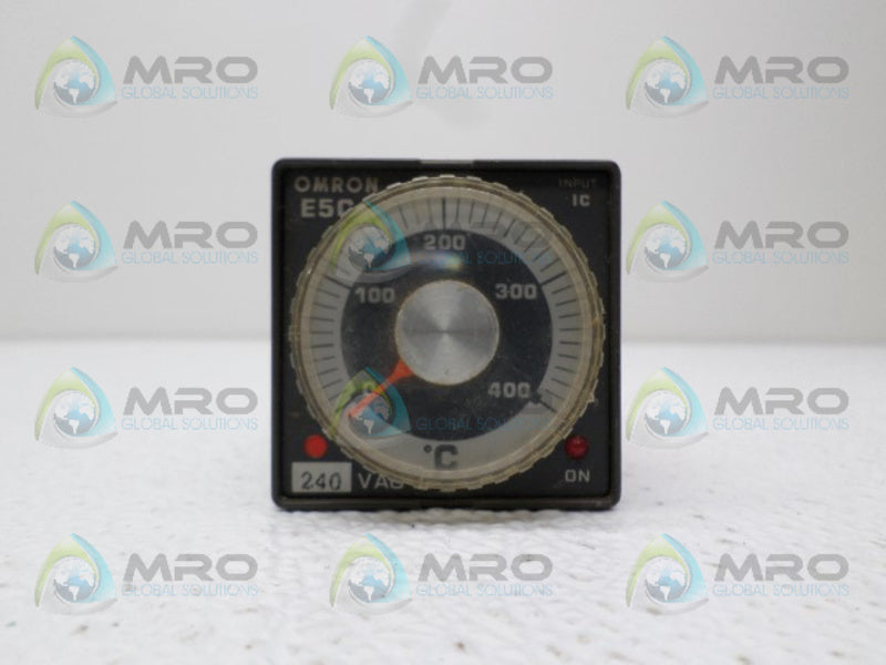 OMRON E5C-IC TEMPERATURE CONTROLLER 0/400C *USED*
