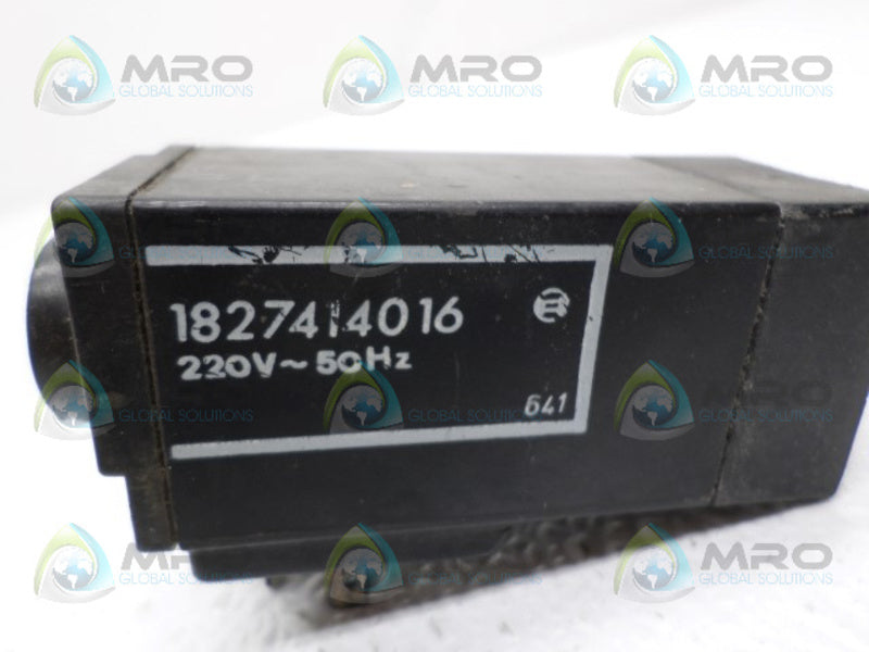 BOSCH 1827414016 PILOT VALVE  UNMP