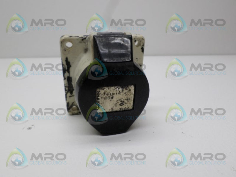 WALTHER 410407 BS4343 RECEPTACLE PLUG  UNMP