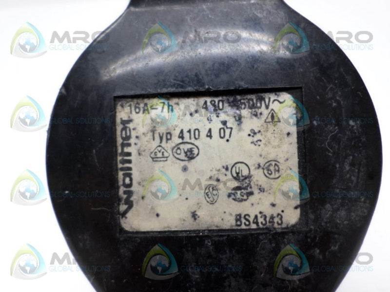 WALTHER 410407 BS4343 RECEPTACLE PLUG  UNMP