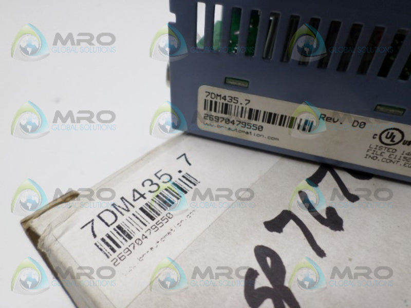 B&R 7DM435.7 I/O MODULE *NEW IN BOX*