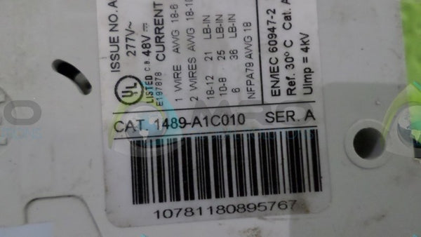ALLEN BRADLEY 1489-A1C010 CIRCUIT BREAKER  NSNP