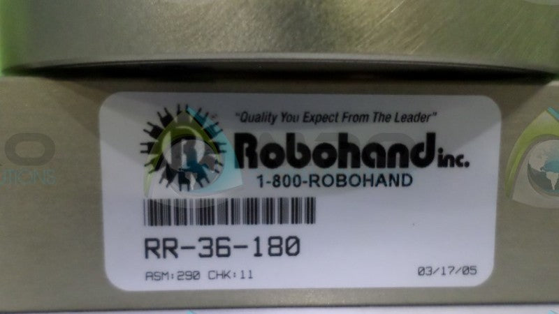ROBOHAND RR-36-180 ROTARY ACTUATOR *NEW NO BOX*