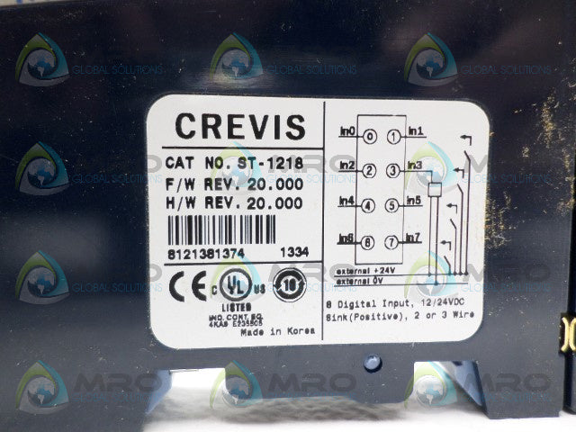 CREVIS ST-1218 DIGITAL INPUT MODULE *NEW NO BOX*