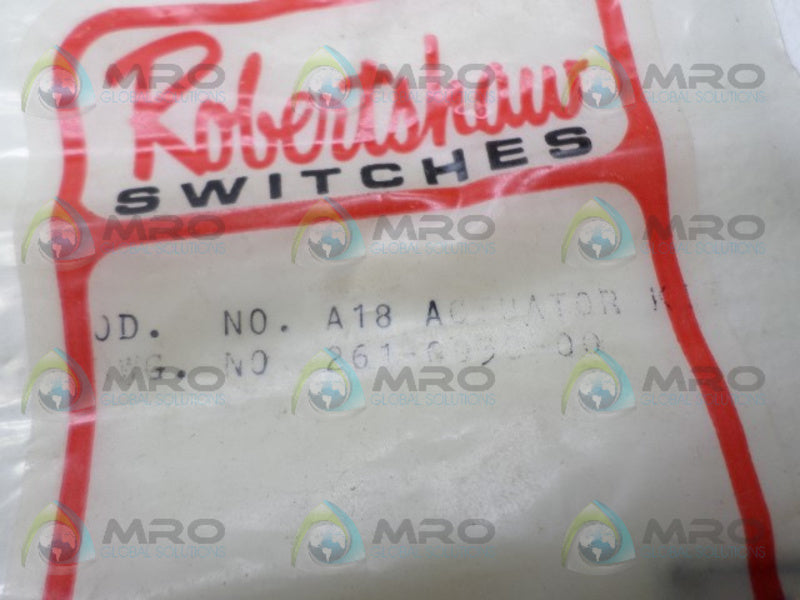 ROBERTSHAW A18 261-0030-00 ACTUATOR KIT  NSMP