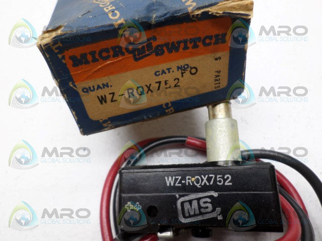 MICROSWITCH WZ-RQX752 LIMIT SWITCH *NEW IN BOX*