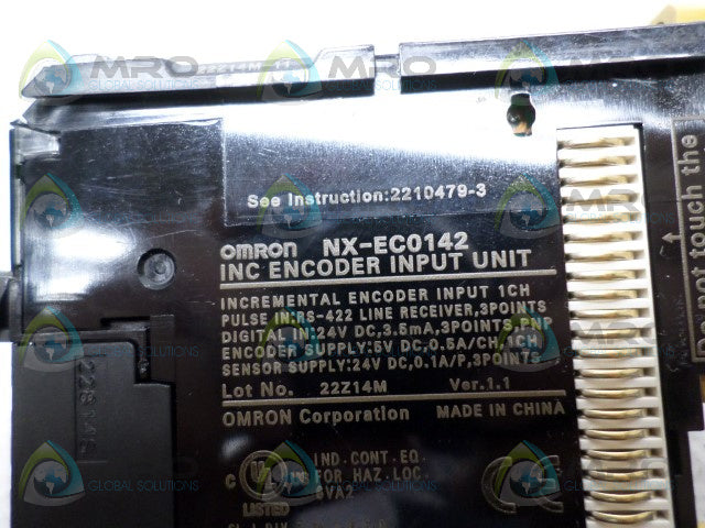 OMRON NX-EC0142 ENCODER INPUT UNIT *NEW NO BOX*
