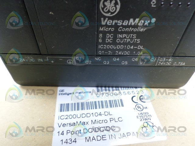 GENRAL ELECTRIC VERSAMAX IC200UDD104-DL MICRO CONTROLLER *NEW IN BOX*