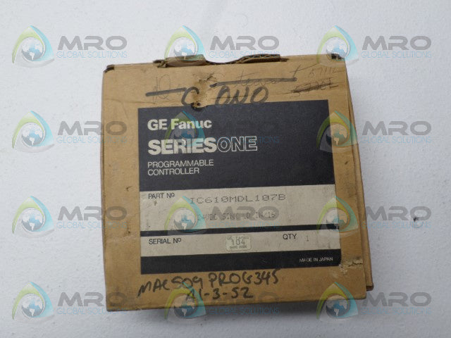 GE FANUC IC610MDL107B SINK LOAD INPUT MODULE *NEW IN BOX*