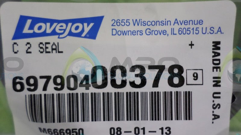 LOVEJOY INC. 00378 SEAL  NSNP IN BAG