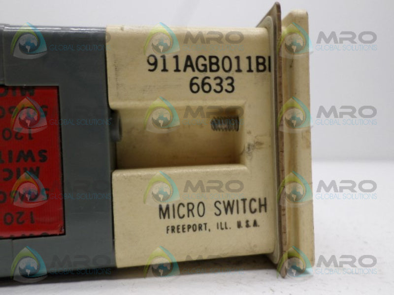 MICRO SWITCH 911AGB011BB SELECTOR SWITCH *NEW NO BOX*