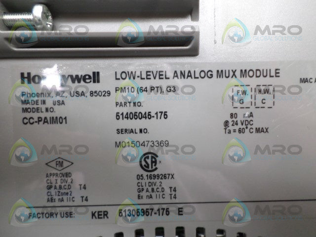 HONEYWELL CC-PAIM01 LOW LEVEL MODULE *NEW NO BOX*