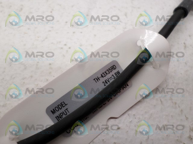 CCS TH-43X35RD RED LED FLAT LIGHT *NEW NO BOX*