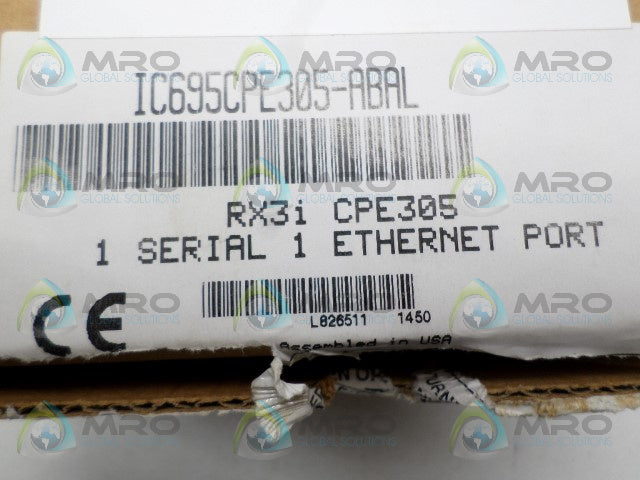 GE FANUC IC695CPE305-ABAL ETHERNET PORT KIT *NEW IN BOX*