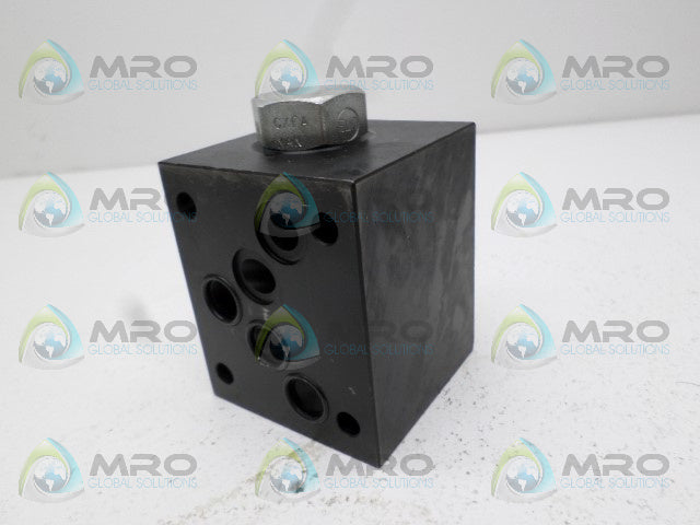 SUN HYDRAULICS DBP/S MANIFOLD VALVE *NEW NO BOX*