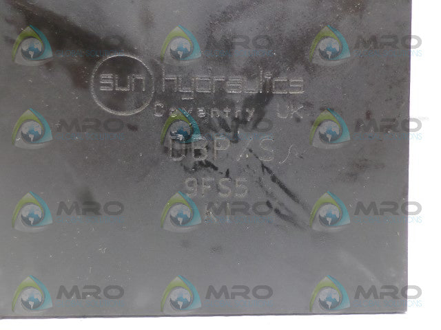 SUN HYDRAULICS DBP/S MANIFOLD VALVE *NEW NO BOX*