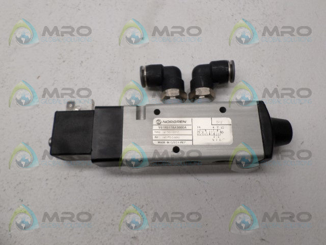 NORGREN V61R517AA3000A SOLENOID VALVE *USED*