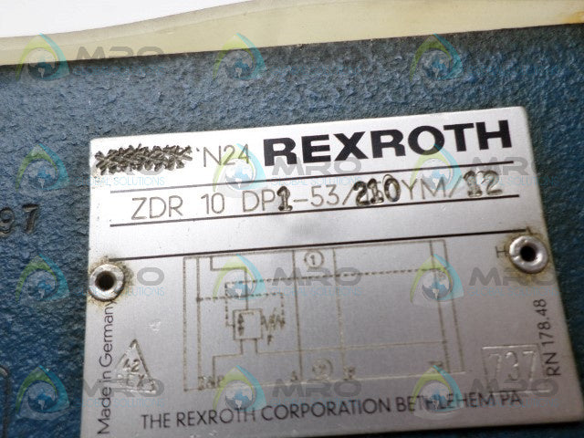 REXROTH ZDR10DP1-53/210YM/12 DIRECTIONAL VALVE *NEW NO BOX*