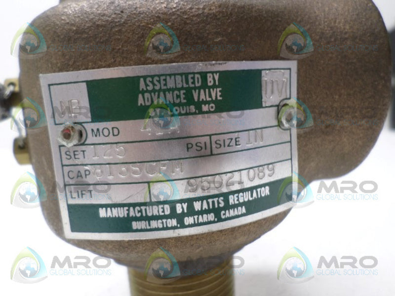 WATTS 41A 125PSI 1" NSNP