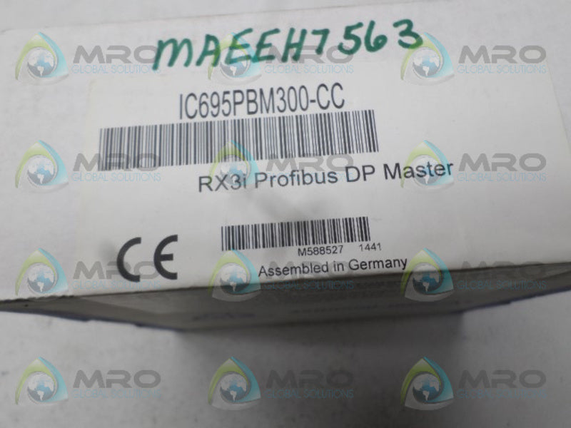 GE FANUC IC695PBM300-CC PROFIBUS DP MASTER *FACTORY SEALED*