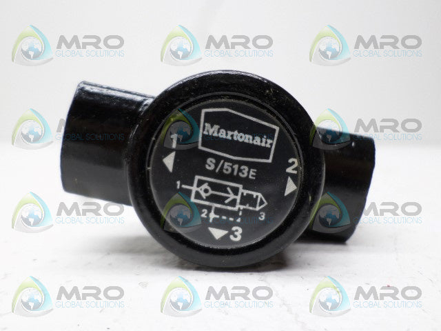 MARTONAIR S/513E QUICK EXHAUST VALVE *NEW NO BOX*