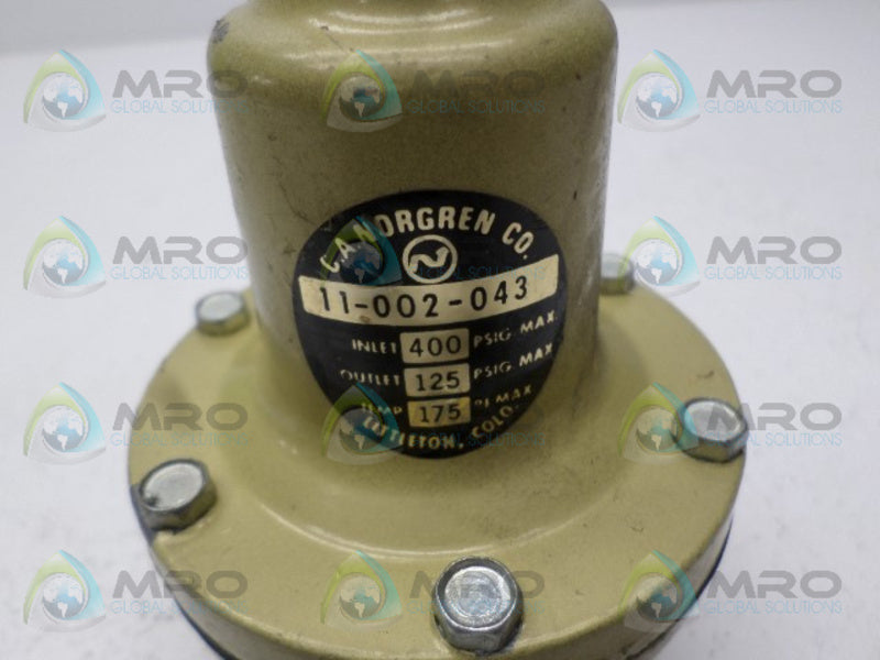 NORGREN 11-002-043 REGULATOR  UNMP