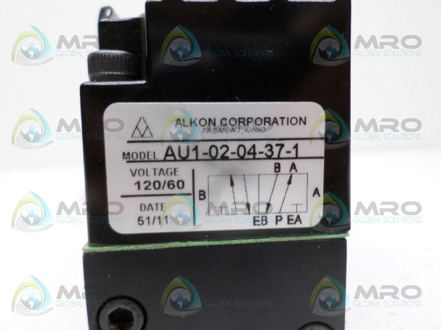 ALKON AU1-02-04-37-1 SOLENOID VALVE *NEW NO BOX*