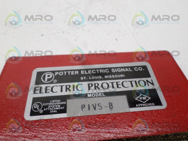 POTTER ELECTRIC PIVS-B PRESSURE SWITCH *NEW NO BOX*