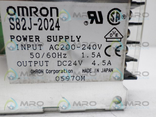 OMRON S82J-2024 POWER SUPPLY *NEW NO BOX*