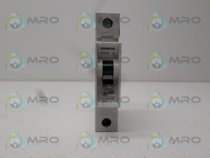 SIEMENS 5SX2102-8 CIRCUIT BREAKER 2A *NEW NO BOX*