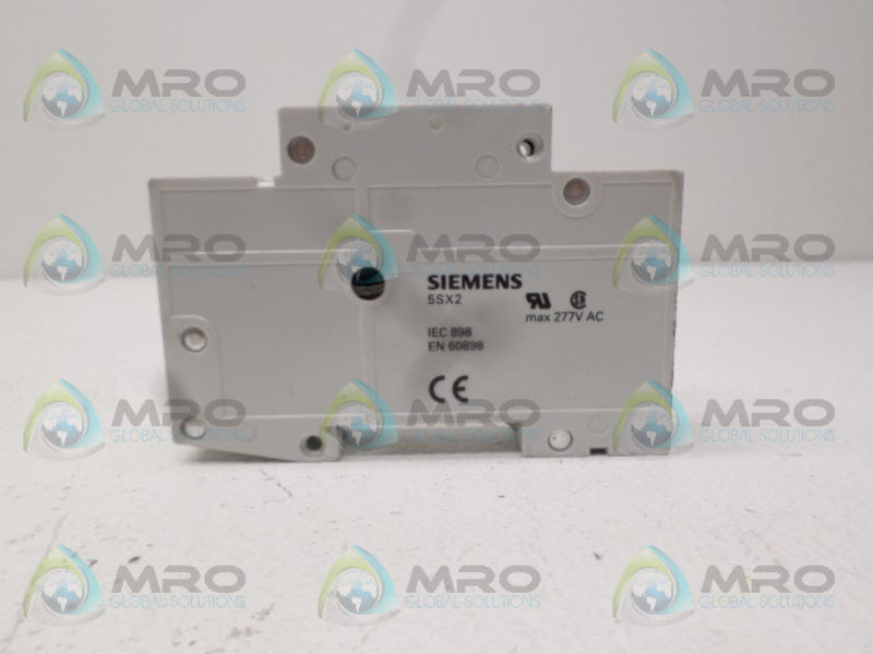 SIEMENS 5SX2102-8 CIRCUIT BREAKER 2A *NEW NO BOX*