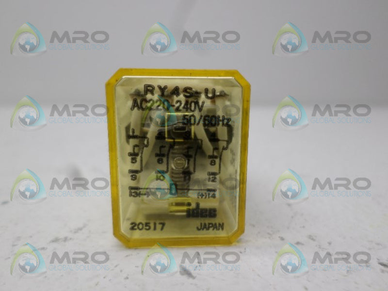 IDEC RY4S-U 220-240VAC  UNMP