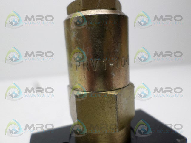 VICKERS PRV1-10-S-0-2/ MANIFOLD VALVE *NEW NO BOX*