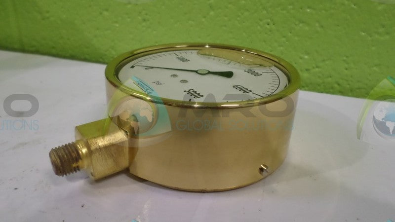 NOSHOK 40-300-5000-PSI BRASS GAUGE  NSMP