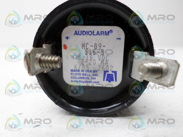 FLOYD BELL MC-09-516-S AUDIOALARM *NEW NO BOX*