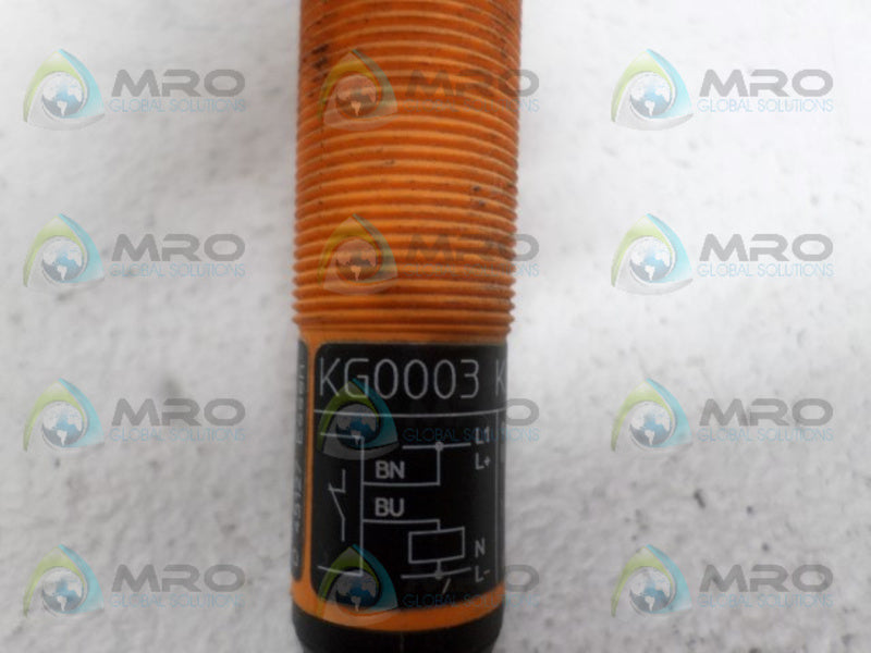 IFM EFECTOR KG0003 CAPACITIVE PROXIMITY SENSOR *NEW NO BOX*