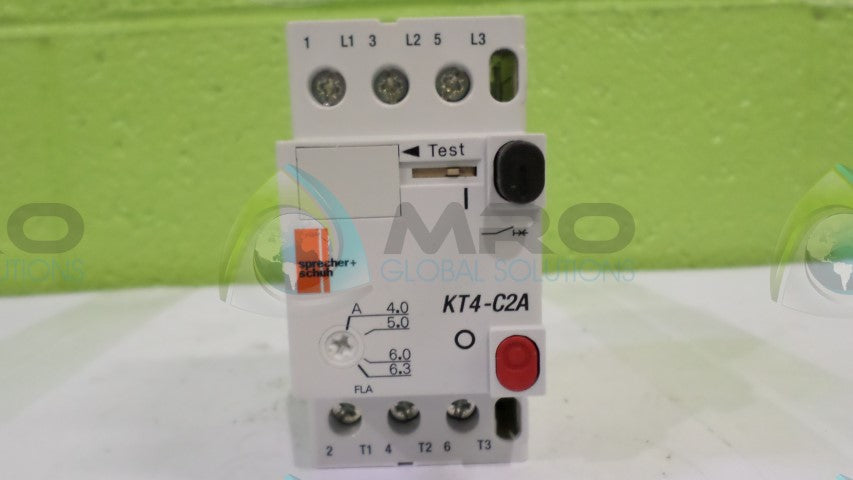 SPRECHER+SCHUH KT4-C2A-B63 MANUEL MOTOR STARTER *NEW IN BOX*