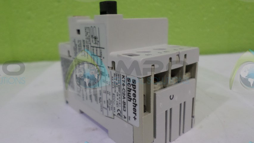 SPRECHER+SCHUH KT4-C2A-B63 MANUEL MOTOR STARTER *NEW IN BOX*