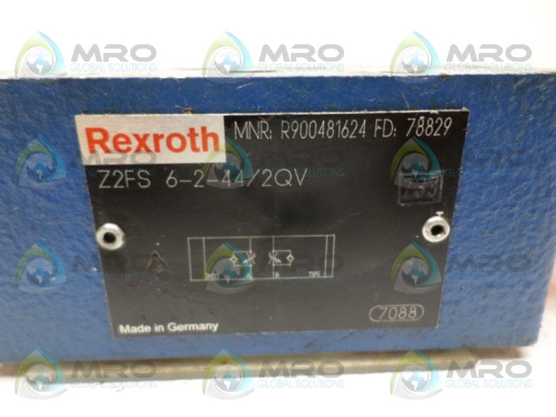 REXROTH Z2FS6-2-44/2QV HYDRAULIC VALVE *NEW NO BOX*